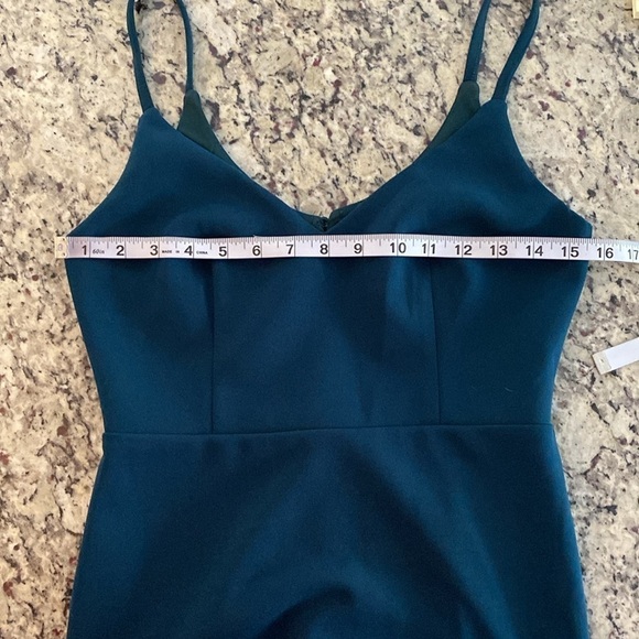 Lulu’s Moments Of Bliss Forest Green Backless Mermaid Maxi Dress Small S AC5 - Picture 12 of 13